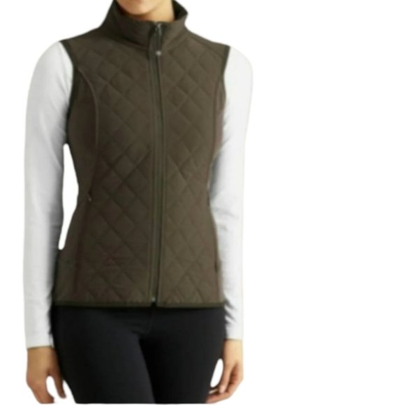 Athleta Upside Vest - Olive, Size S - Picture 1 of 5